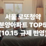 서울 로또 청약