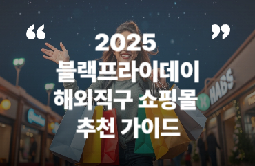 2025 블랙프라이데이 해외직구 쇼핑몰
