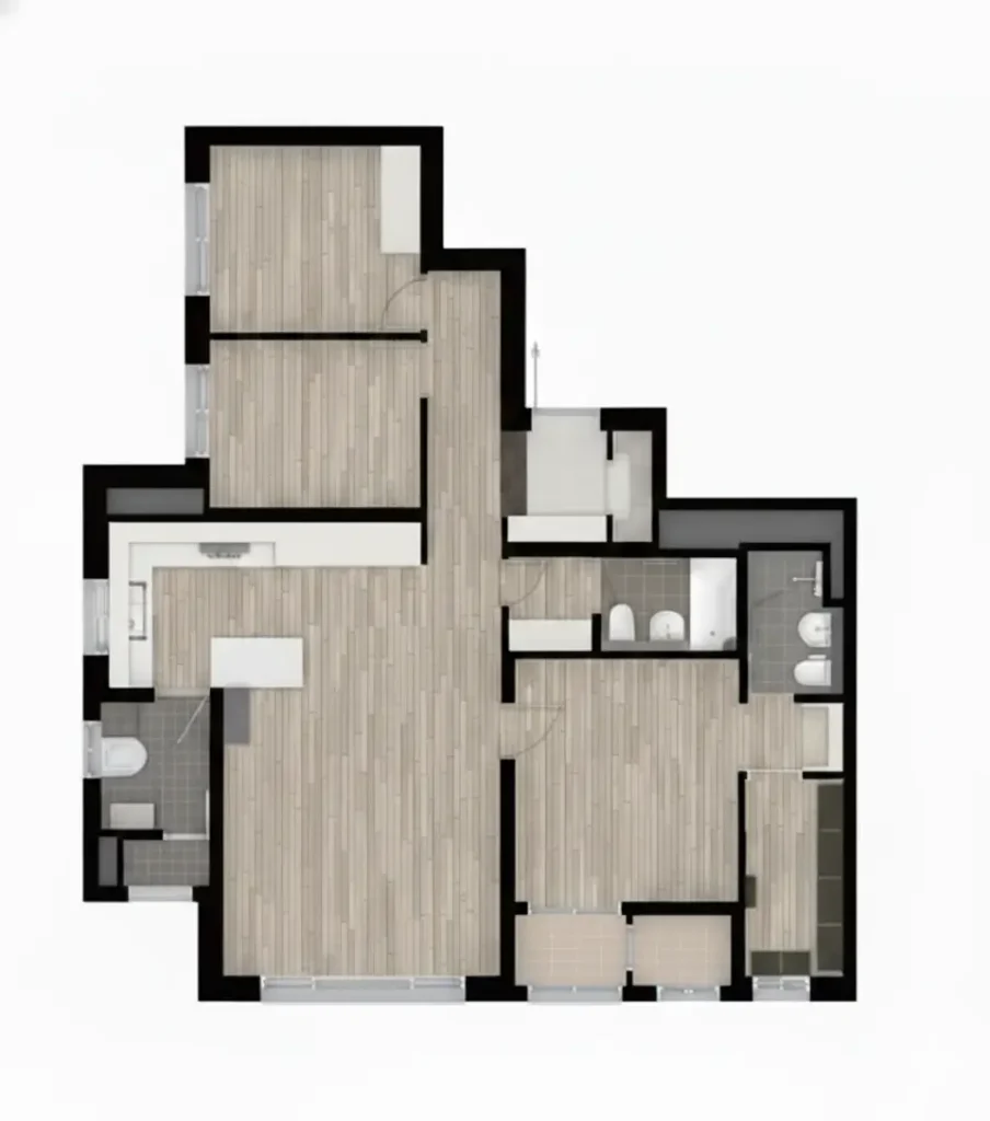 신축아파트 입주 아파트 평면도 타워형 판상형 로얄동 로얄층