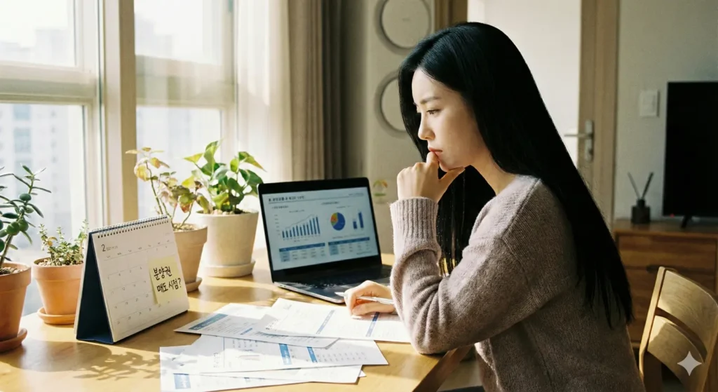 신축아파트 분양권 전매 매도 양도세 손피 실제비용 절세 증여