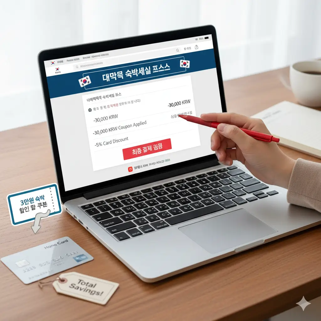 숙박세일 페스타 쿠폰 기간 사용방법