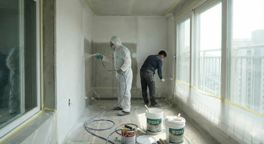 신축 아파트 이사 준비 필수 시공 추천 24평 34평 비용 견적 입주 당일 과정 탄성코트 줄눈 공동구매 입주박람회 입주청소 중문