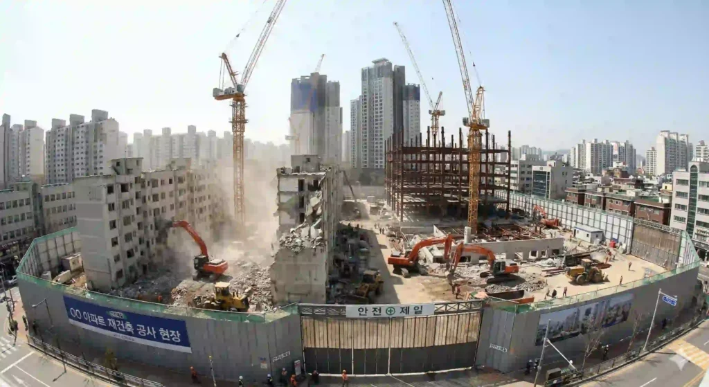 신축아파트 입주 재건축 재개발 도시개발 비교 차이점