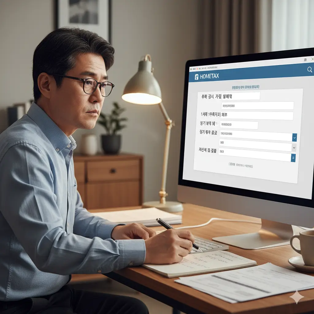 2025 종부세 개편안 과세기준 공제액 계산기