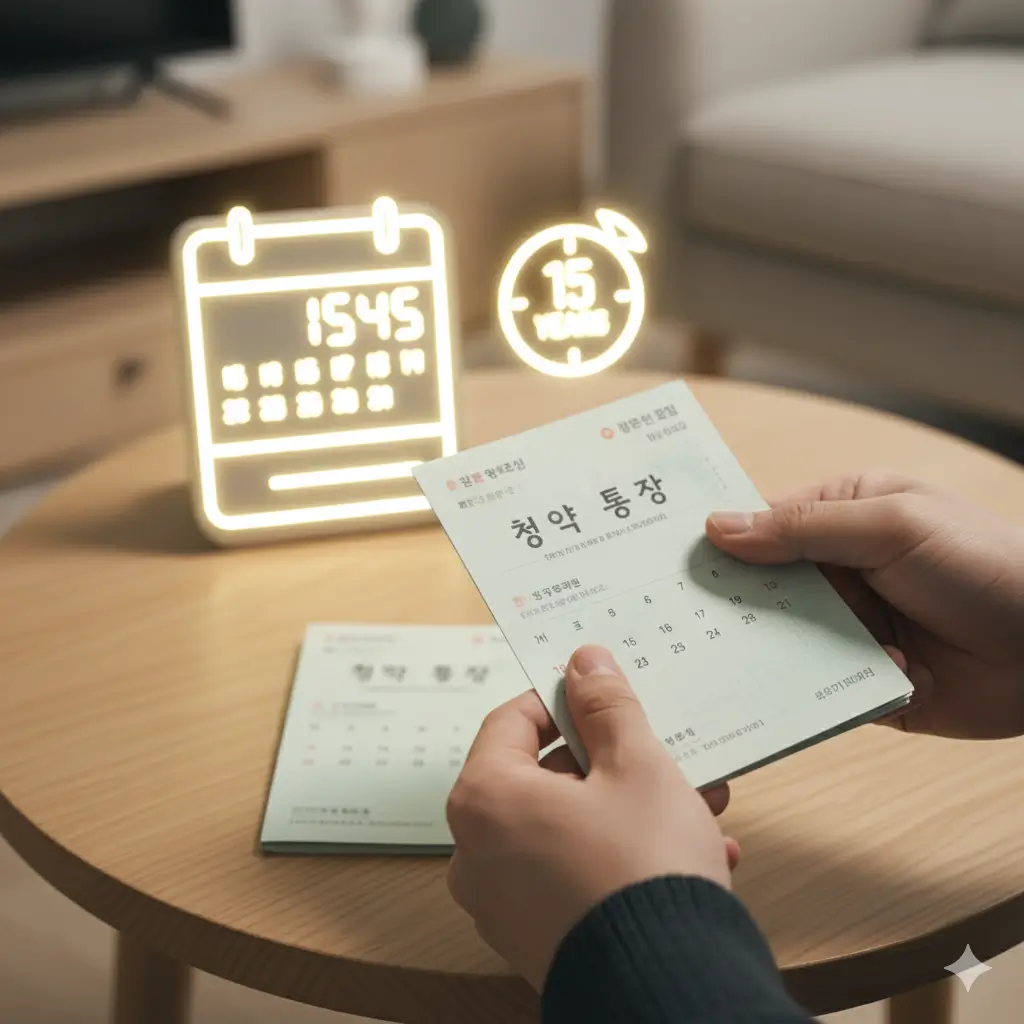 주택청약저축 통장 당첨확률 가점 높이는법 무주택기간 부양가족 가입기간 처약통장