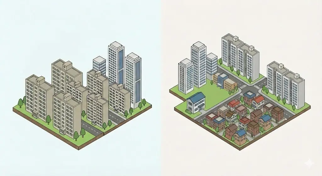용적률 대지지분 재건축 재개발 차이 재개발 절차  투자 추가분담금 계산 1기신도시 노후계획도시 특별법 선도지구 일산 분당 부천 분담금 부담금 분당 목동 은마아파트 잠실야구장 목동아파트 미미삼 압구정